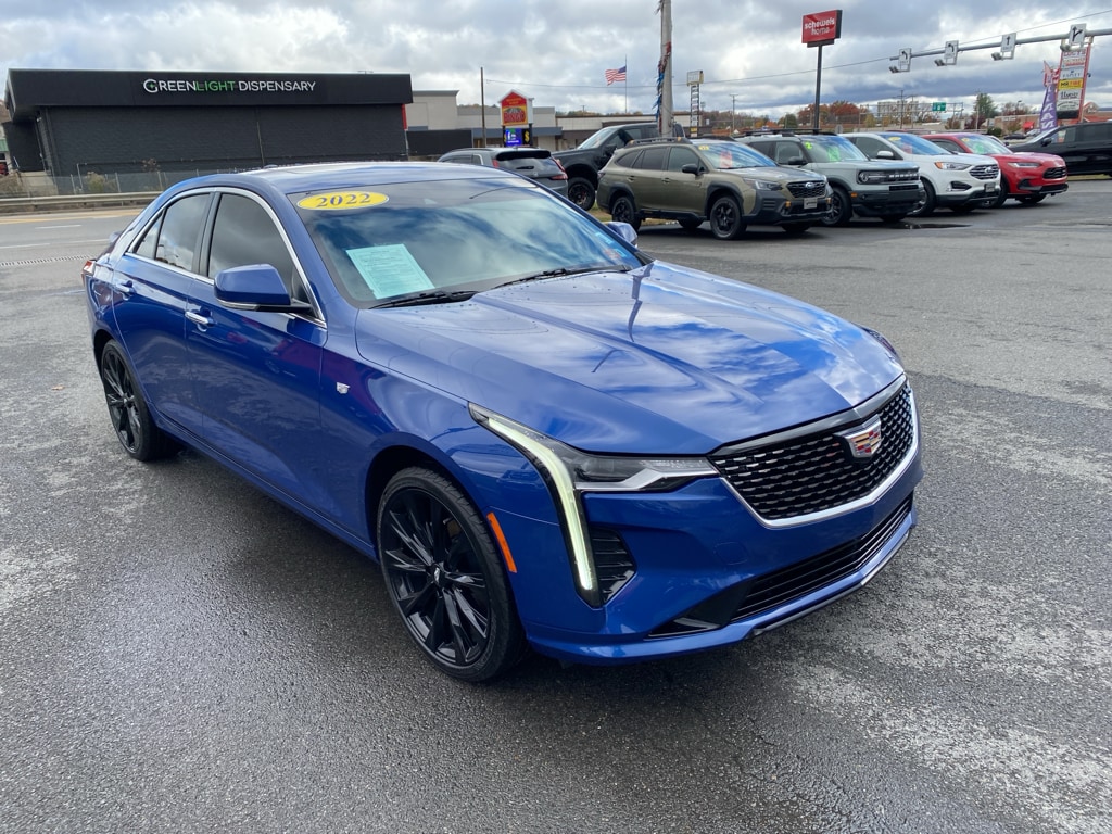 Used 2022 CADILLAC CT4 Luxury Sedan